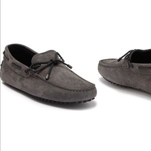 Tod's Laccetto Leather Moccasin Loafer, size 7.5